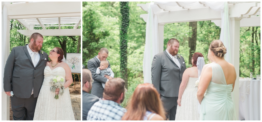 Mint color Savage Hill Manor House Wedding in Savage, Maryland by Megan Bennett Photography